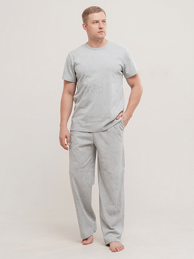 Пижама "Туман" Серый арт. мк1286с